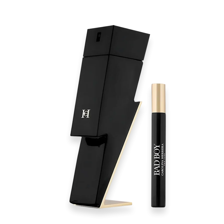 Bad Boy by Carolina Herrera 3.4 oz. Travel Set
