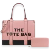 2pc The Leather Tote Bag with Wallet