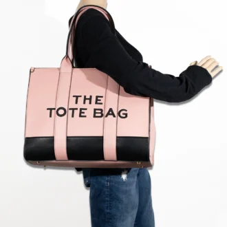 2pc The Leather Tote Bag with Wallet