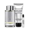 Explorer Platinum by Mont Blanc 3.3 oz. Gift Set