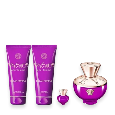 Versace Dylan Purple Pour Femme 3.4 oz. Gift Set