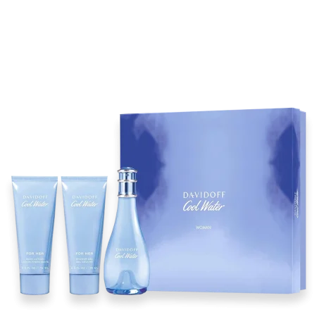 Davidoff Cool Water for Women 3.4 oz. Gift Set