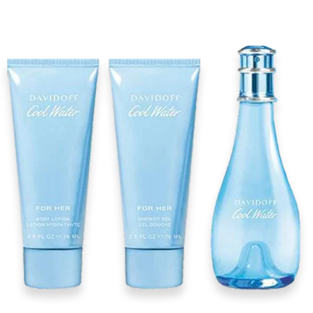 Davidoff Cool Water for Women 3.4 oz. Gift Set