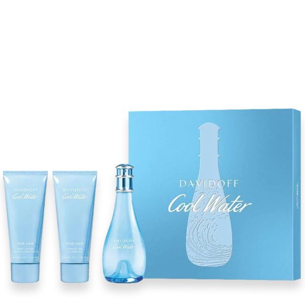 Davidoff Cool Water for Women 3.4 oz. Gift Set