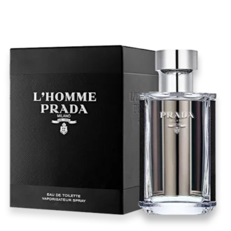 Prada L'Homme box and bottle
