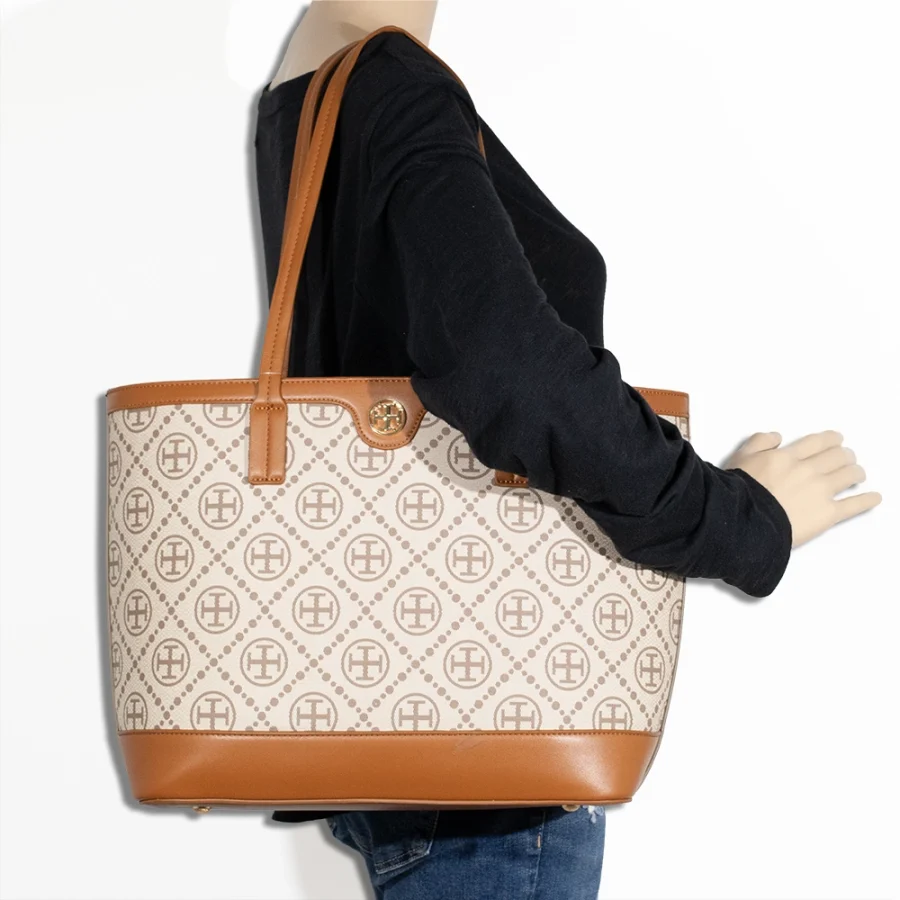 3pc Monogram Tote with Crossbody & Wallet