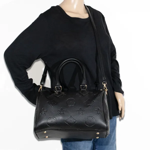 3pc Floral & Star Doctor Bag with Small Bag & Wallet