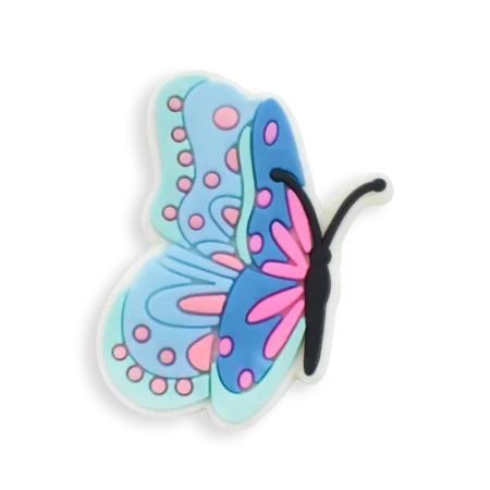 Blue Butterfly Large Charm - 6 Pack
