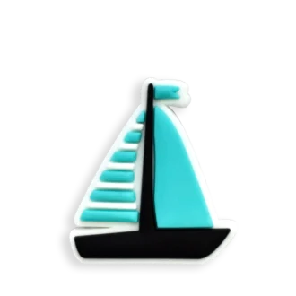 Sail boat Small Charm - 6 Pack