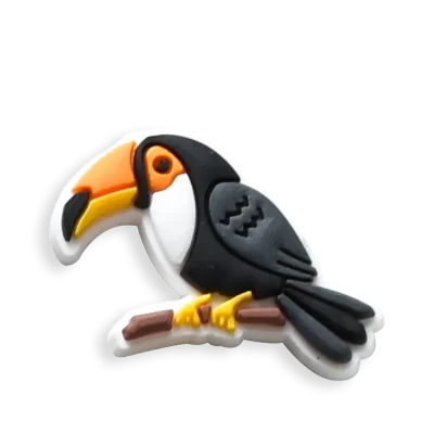 Toucan Small Charm - 6 Pack