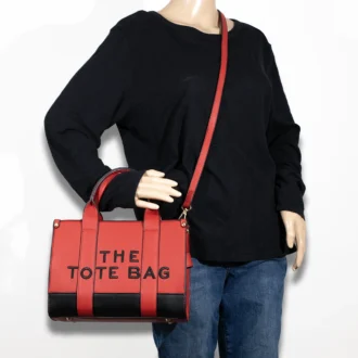 2pc The Medium Leather Tote with Wallet *2 Tone*