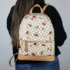 3pc Cherry Backpack with Wallet & Crossbody