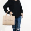 2pc The Large Tote Bag with Wallet *PU Leather*