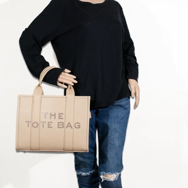 2pc The Large Tote Bag with Wallet *PU Leather*