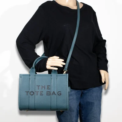 2pc The Medium Tote Bag with Wallet *PU Leather*